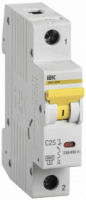 Автоматический выключатель IEK 1П 6 кА C 25 А