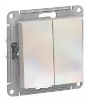 Выключатель 2-кл. Schneider Electric AtlasDesign жемчуг